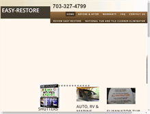 Tablet Screenshot of easy-restore.com